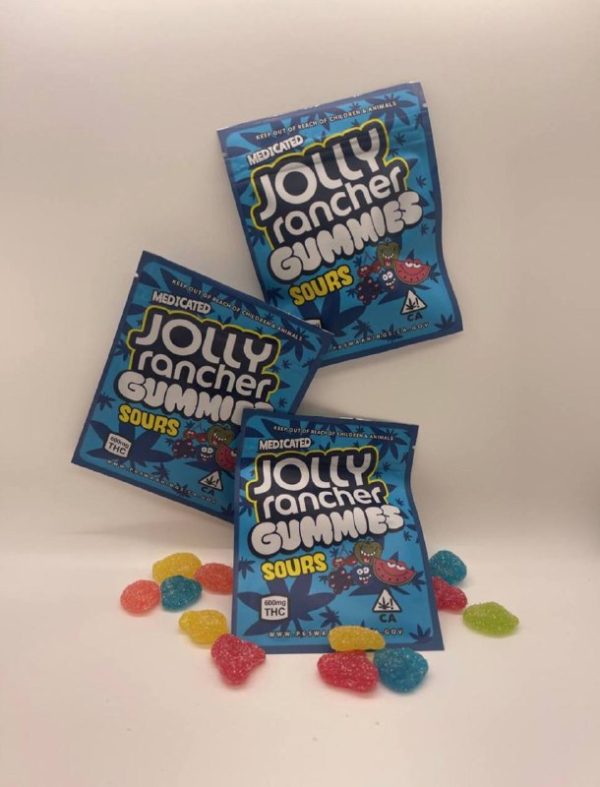 premium extracts live resin jolly rancher gummies concentrate cannabis infused edibles 600mg 