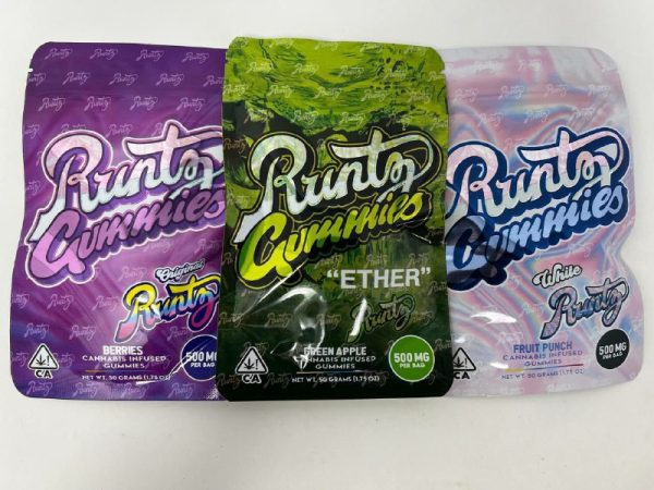 premium extracts live resin runtz thc gummies concentrate cannabis infused edibles 100mg each 